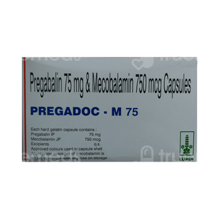 Pregadoc M 150 Mg/750 Mcg Capsule 10